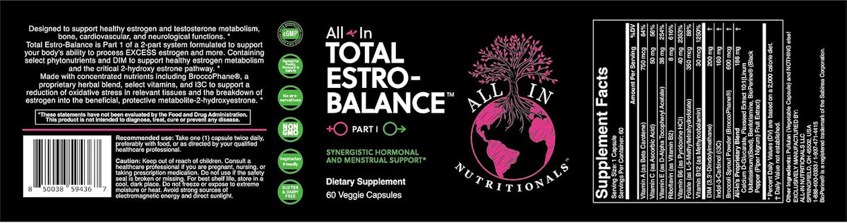 All In Nutritionals Total Estro Balance Part I – Image 3