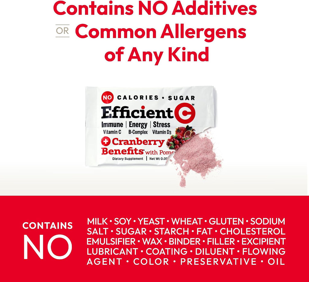 ANDREW LESSMAN Efficient C + Cranberry Benefits - 30 Sobres