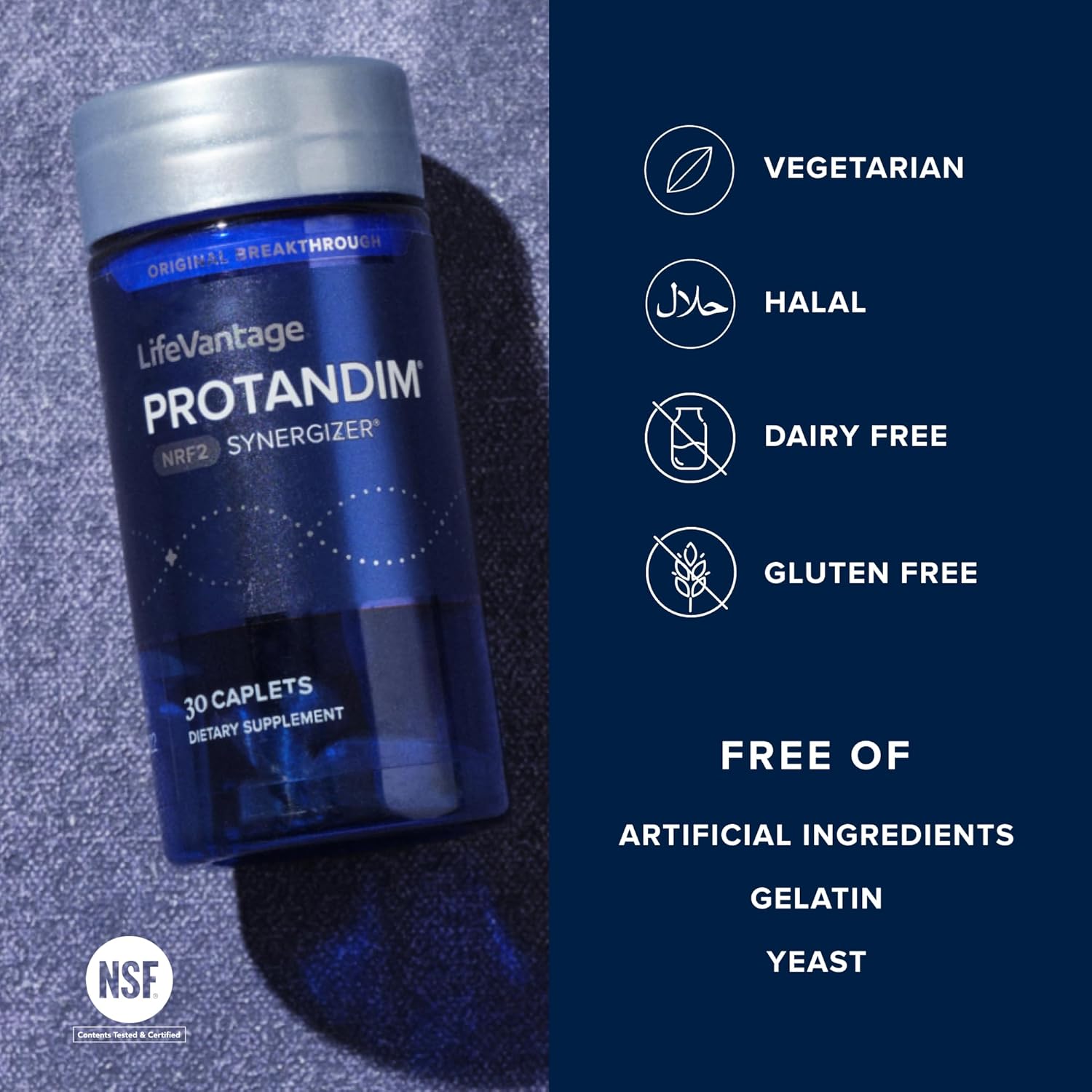 Protandim Nrf2 Synergizer – 30 Cápsulas – Complemento para la Salud Celular