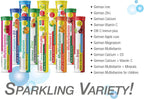 T&D Multivitamínico Infantil 8 Vitaminas - 100 Comprimidos Efervescentes Veganos - Sabor Frambuesa - Hecho en Alemania