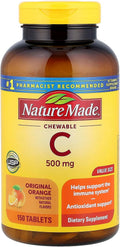 Vitamina C Masticable 500 mg - 150 tabletas (Pack de 3)