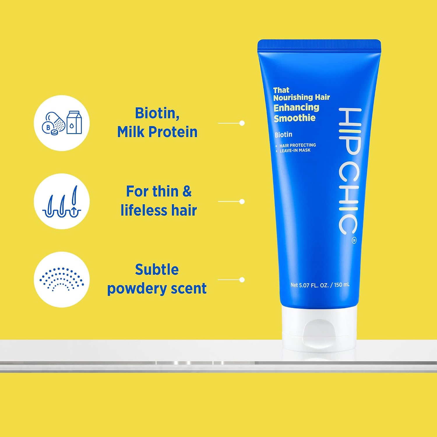 That Nourishing Hair Enhancing Smoothie con Vitamina B7 (Biotina), Extracto de Proteína de Leche, Aminoácidos de Seda, 150 ml