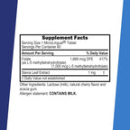 Superior Source Methylfolate 1,000 mcg - Folate Supplement for Women and Men - Active Methylfolate for Nervous System and Red Blood Cells - 60 Quick Dissolve Sublingual Tablets