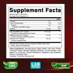 Vitabod Irish Sea Moss & Bladderwrack Gummies con Burdock Root - 180 Gominolas Vegan