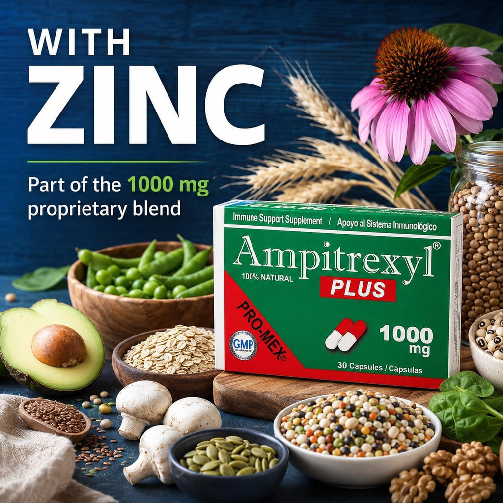 Ampitrexyl Plus Cápsulas Antioxidantes, 1000 mg, 30 unidades