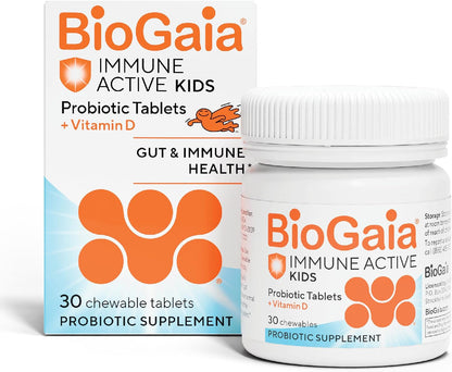 BioGaia Immune Active Kids | Probiótico + Vitamina D | Salud Digestiva e Inmune | 60 Comprimidos Masticables – Image 7