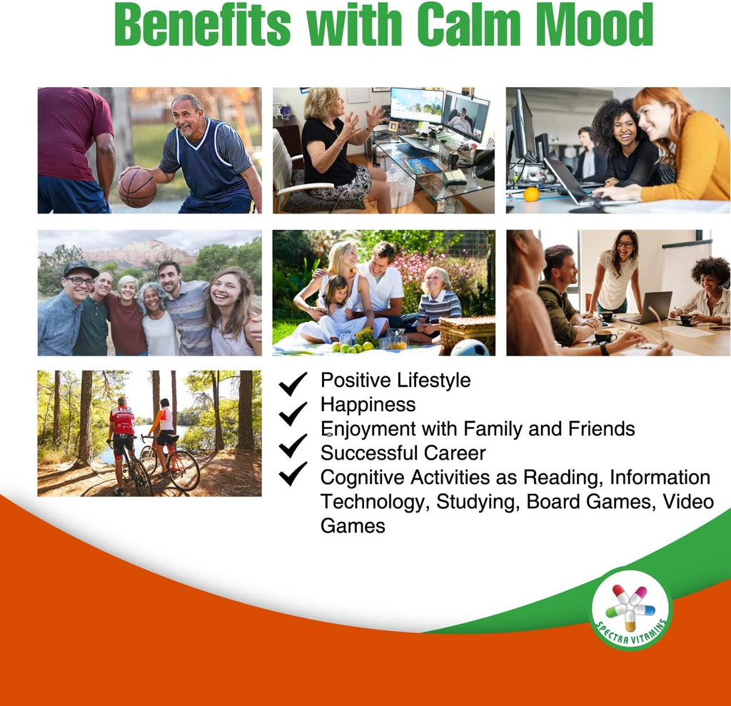 Spectra Vitamins Mood Booster 60 Cápsulas – Complemento para el Estado de Ánimo