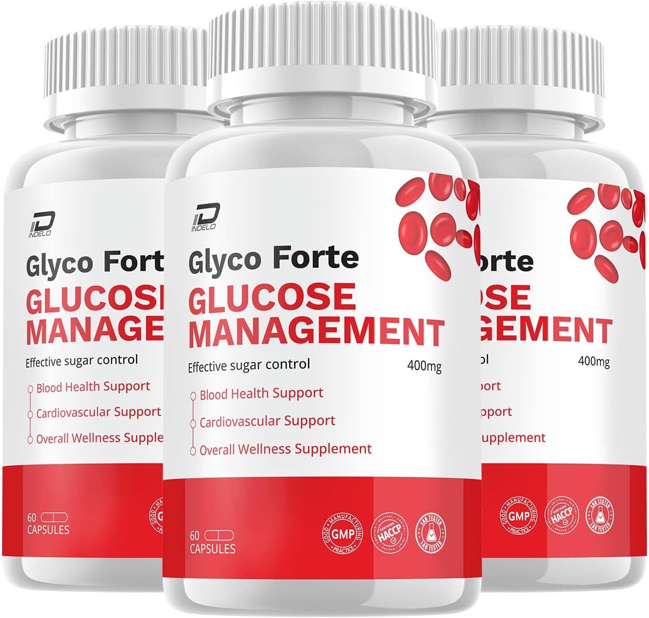 Glyco Forte Cápsulas - Complemento Avanzado con Fórmula Natural, Apoyo Energético (180 Cápsulas)