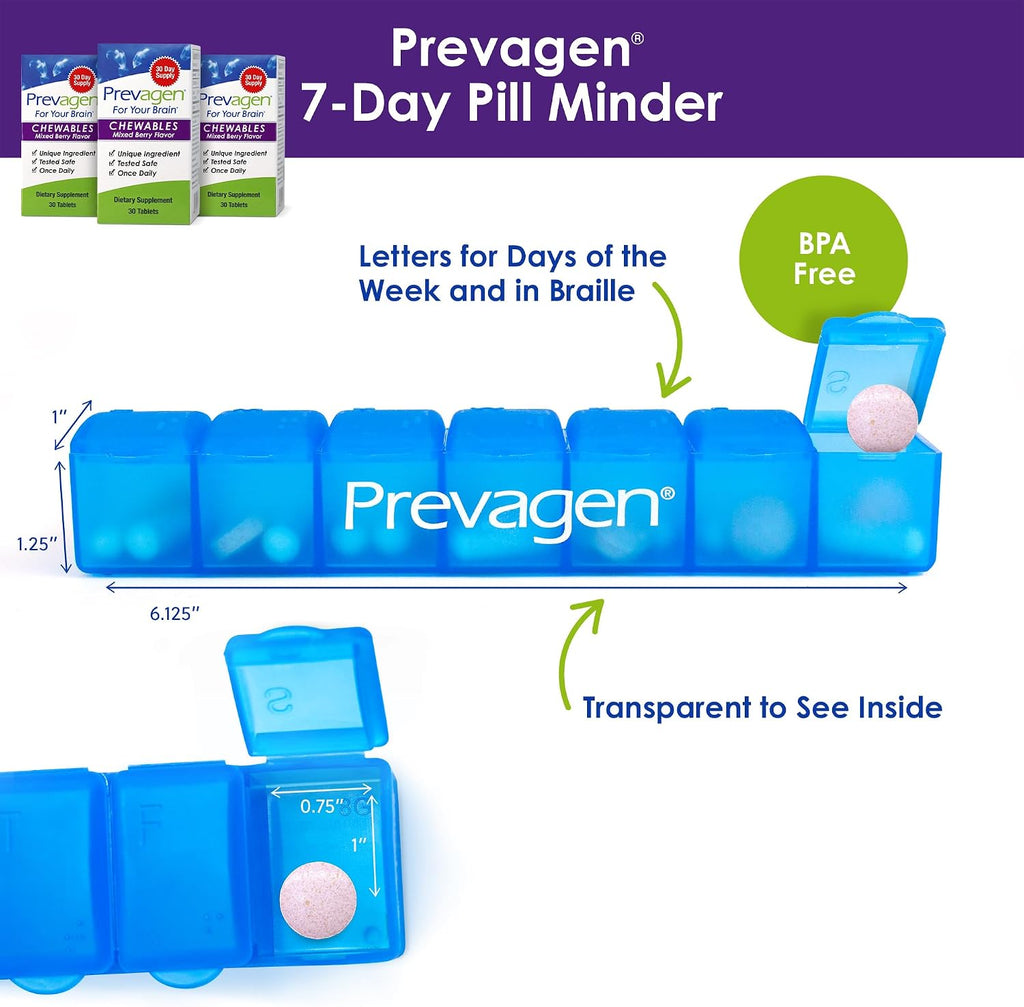 Prevagen Regular Strength Comprimidos Masticables Sabor Mixed Berry - 90 Unidades (Suministro para 3 Meses)