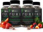 KaraMD Pure Nature - Suplemento de Verduras, Frutas y Vegetales - Multivitamínico de Alimentos Integrales - 20 Frutas y Verduras - Sin Gluten y Vegano (Pack de 2)