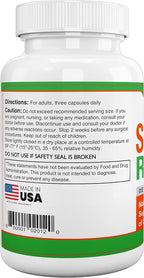 Spectra Vitamins Stress Relief - Suplemento para el estrés con Ashwagandha, L-Teanina y Manzanilla, 60 cápsulas