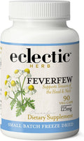Eclectic Herb - Cápsulas de Matricaria | 90 cápsulas | 125 mg | Orgánico, Vegano, Sin Gluten