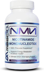 MAAC10 NMN Suplemento de Mononucleótido de Nicotinamida (NMN 125mg Cápsulas) - 30 Unidades