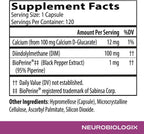DIM Pro Hormone Support - DIM Complex with Calcium D-Glucarate and Bioperine, 60 Vegetarian Capsules