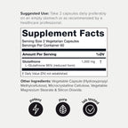Toniiq Glutatión 1000mg - 120 Cápsulas - Alta Pureza 98%+