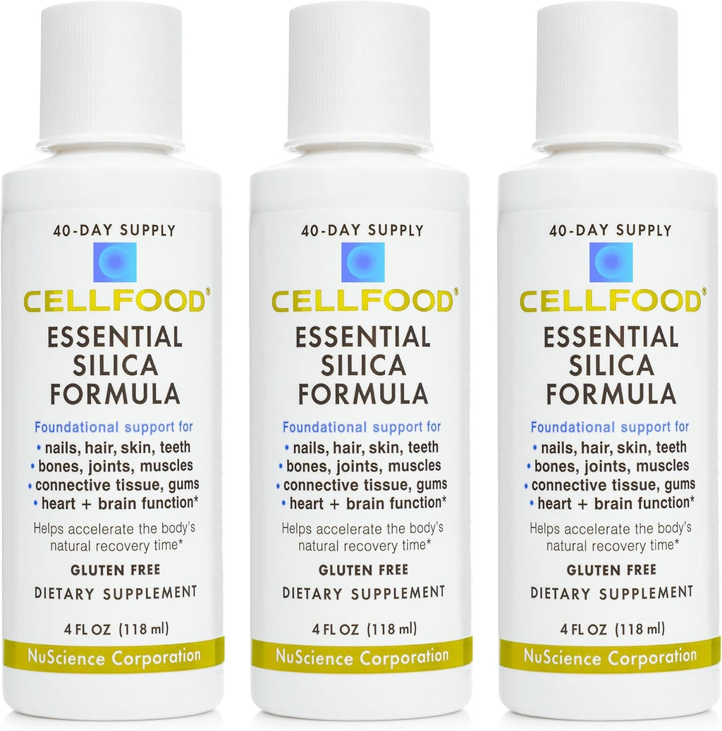 Cellfood Silica Anti-Aging Formula - 118 ml - Líquido de silicio biodisponible