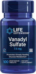 Life Extension Sulfato de Vanadilo – 100 Comprimidos