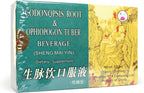 Codonopsis Root & Ophiopogon Tuber Beverage (Sheng Mai Yin) Herbal Supplement Low Sugar 10 Vials