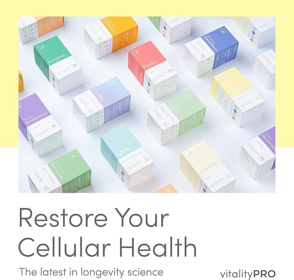 Vitality Pro TMG 500mg x 120 Cápsulas - Suplemento de Trimetilglicina de Alta Pureza