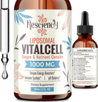 13-in-1 Gotas de Oxígeno Líquido con Nutrientes, Fórmula Liposomal - Resciency