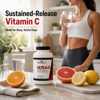 Beverly International Ultra-C, 100 comprimidos de vitamina C de liberación prolongada, 2000 mg