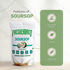 FreshlyDried Concentrado de Guanábana (Soursop, Graviola) en Polvo - 170g