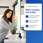 Pure Encapsulations Biotin Complex Cabello y Piel - 60 Cápsulas
