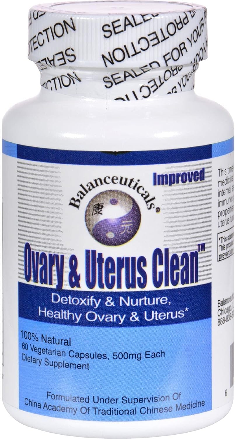 Balanceuticals Ovary & Uterus Clean - 60 Cápsulas