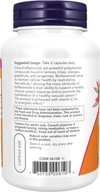 NOW Bioflavonoides Cítricos 700 mg - 100 Cápsulas