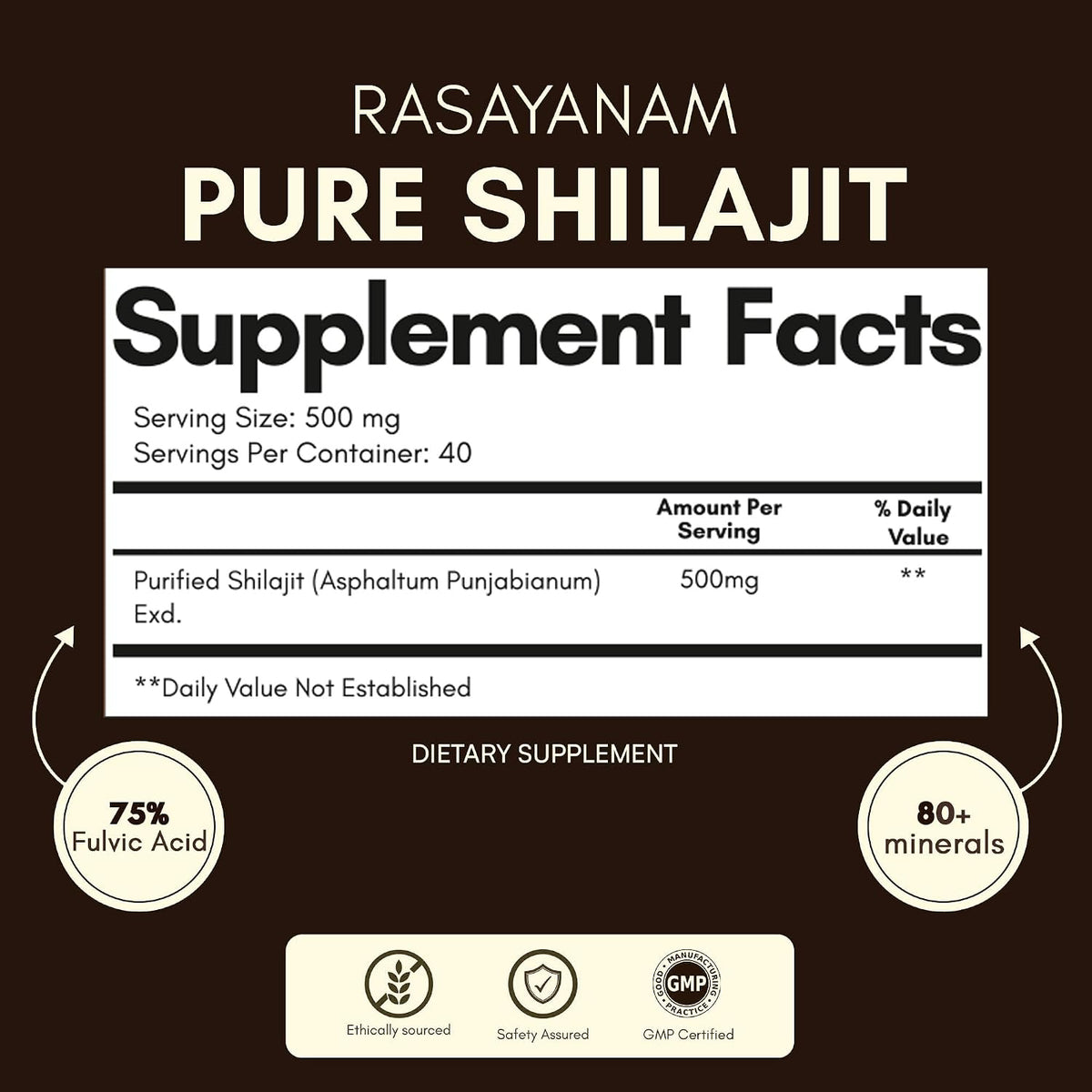 Rasayanam Shilajit Resina Pura del Himalaya (20g) - 80+ Minerales y 75% Ácido Fúlvico – Image 8