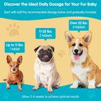 Pawsitive SAMe 100 mg para Perros – Complemento Hepático con S-Adenosilmetionina – Sabor a Bacon – 30 Comprimibles