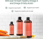 pawTree Aceite de Salmón para Perros y Gatos - Suplemento de Omega 3 y 6