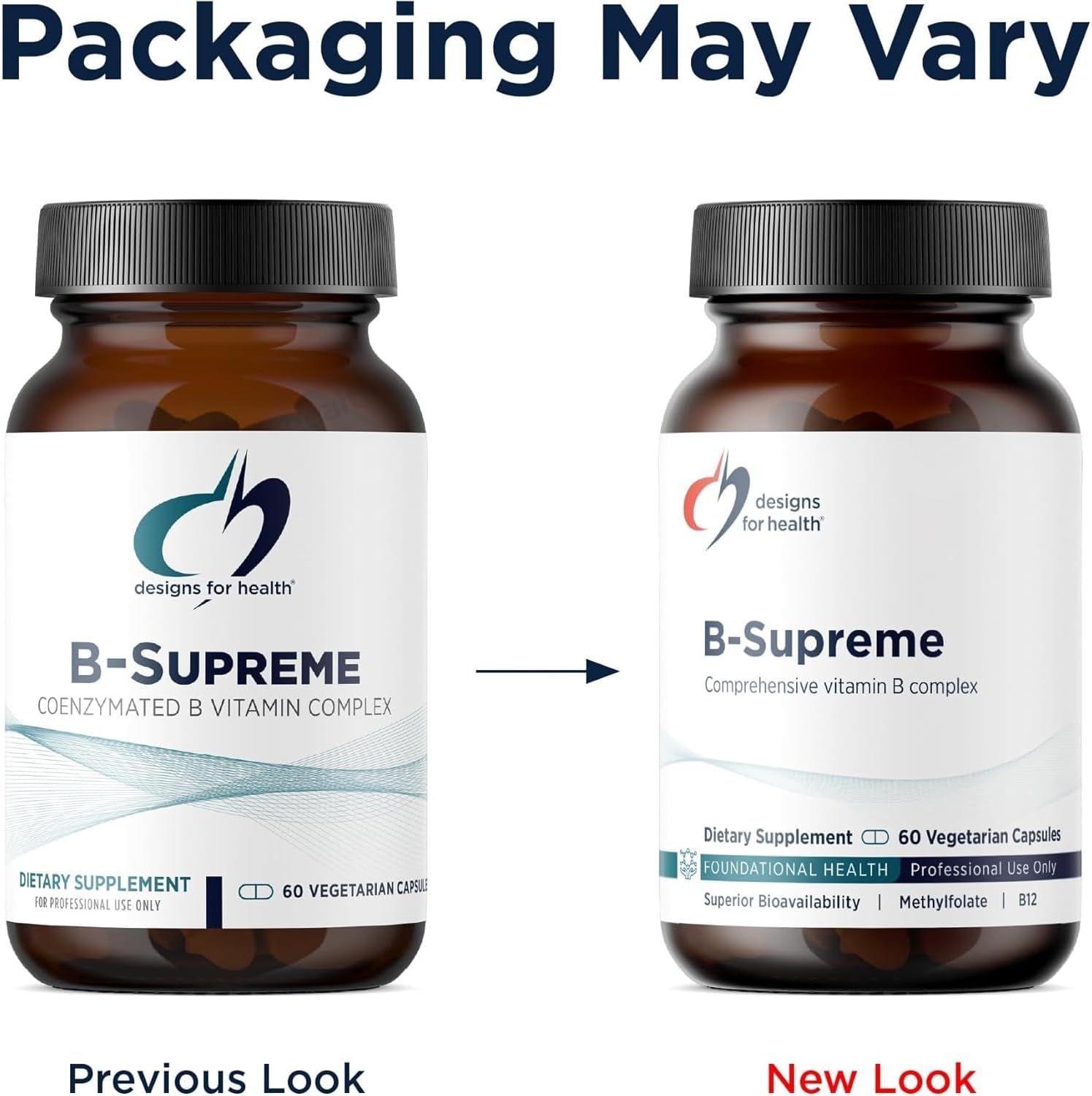 Vitamin B Supreme - Complejo B para el Metabolismo y la Energía - 60 Cápsulas Veganas