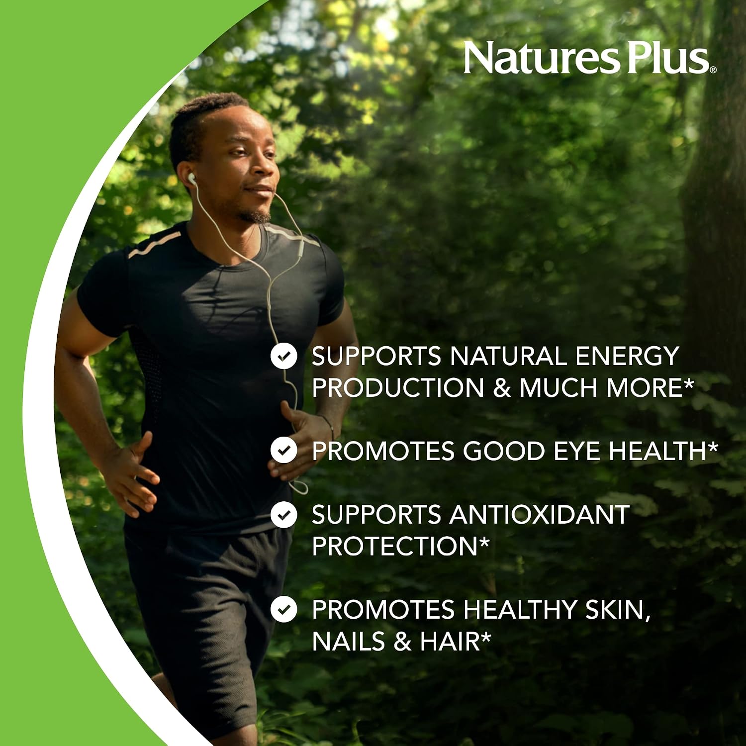 NaturesPlus Vitamina B2 250 mg - 60 Comprimidos de Liberación Sostenida