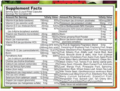 SJJ DEPOT Multivitamínico de Frutas y – Mejora de la energía y el metabolismo: La combinación de vitaminas del – Image 2