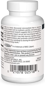 Source Naturals PQQ Mind – Soporte Cognitivo Neuroprotector – 30 Comprimidos