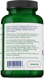 Vitanica Women's Phase II, Menopause Support, Vegan, 90 Cápsulas