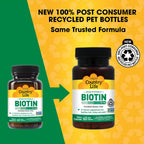 Country Life Biotina 10000 mcg (10 mg) - 60 Comprimidos - Suplemento para Cabello, Piel y Uñas