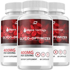Glyco Vantage Cápsulas – Suplemento Avanzado de Fórmula Natural (3 Paquetes, 180 Cápsulas)