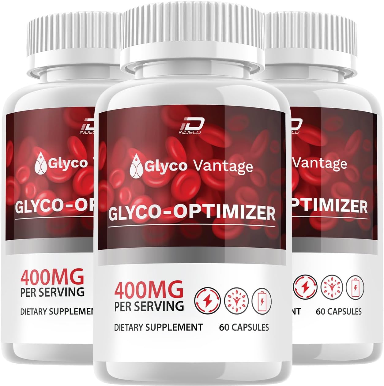 Glyco Vantage Cápsulas – Suplemento Avanzado de Fórmula Natural (3 Paquetes, 180 Cápsulas)
