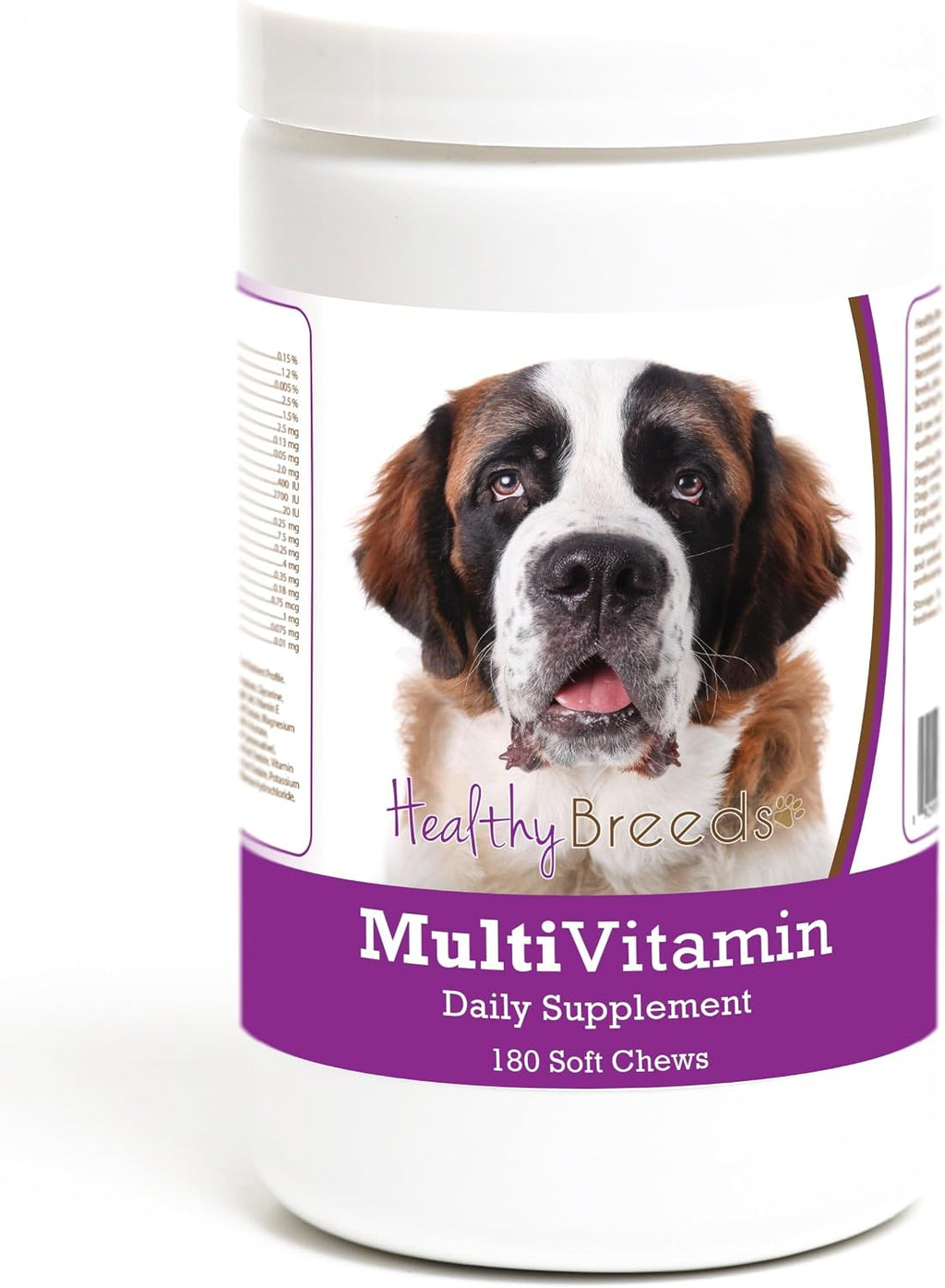 Healthy Breeds Saint Bernard Multivitamin Soft Chew for Dogs 180 Count
