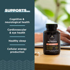 Ancient Nutrition Complejo de Vitamina B, 8 Vitaminas B Equilibradas, Apoya Niveles de Energía Saludables, Hierbas Adaptógenas, Activado por Enzimas, Paleo y Keto Friendly, 60 Cápsulas