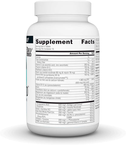 Source Naturals Higher Mind con Fosfatidilserina - 60 Comprimidos – Image 2