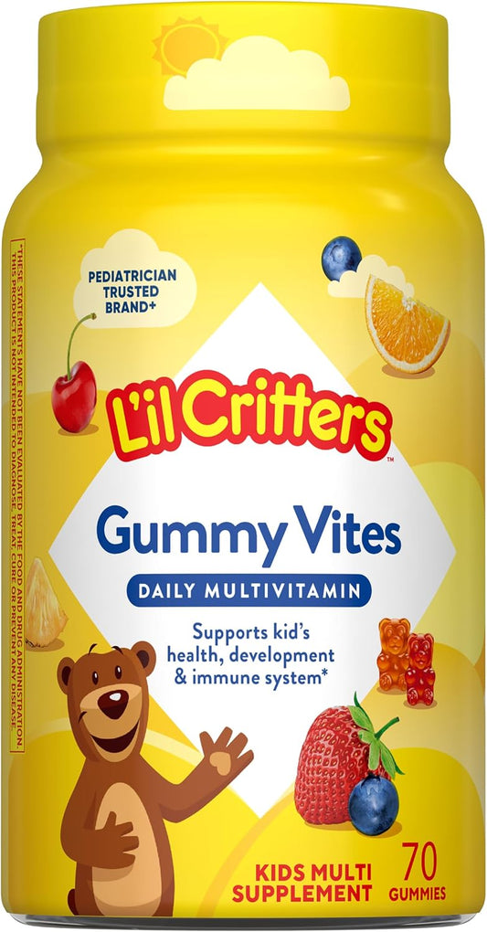 L'il Critters Kids Multivitamin Gummies - 70 unidades