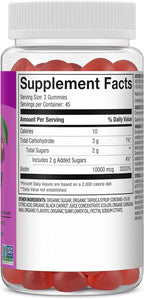 Gominolas de Biotina 10.000 mcg - 90 Unidades