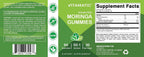 Vitamatic Moringa Gummies - Extracto Botánico Sin Azúcar - 60 Gomitas Veganas