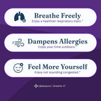 Breathe-X - Suplemento para Alergias y Sinusitis - 90 Cápsulas