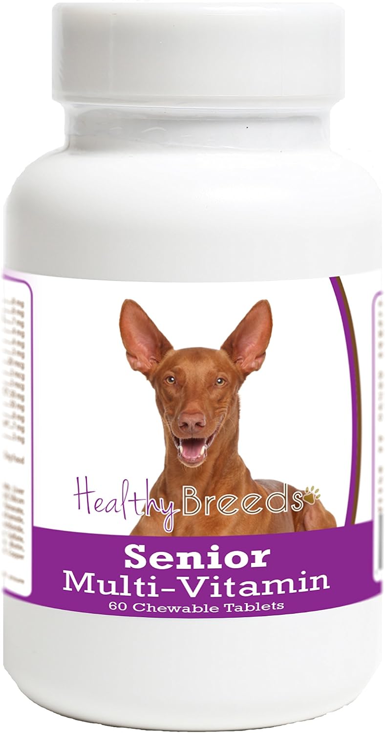 Healthy Breeds Pharaoh Hound Senior Dog Multivitamin Tablets 60 Count