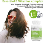 Nutri Supreme Ultimate B Complex - Complejo B con Metilfolato - 60 Cápsulas