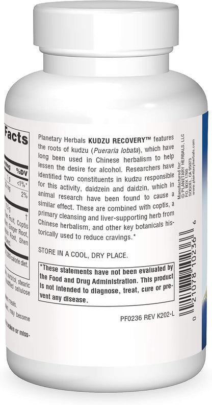 Planetary Herbals Kudzu Recovery 750 mg - 120 Comprimidos – Image 2